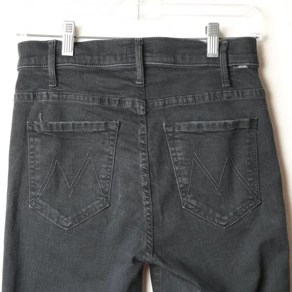 MOTHER The Hustler Ankle Fray Hi-Rise Not Guilty Jeans Size 27 *FLAW*